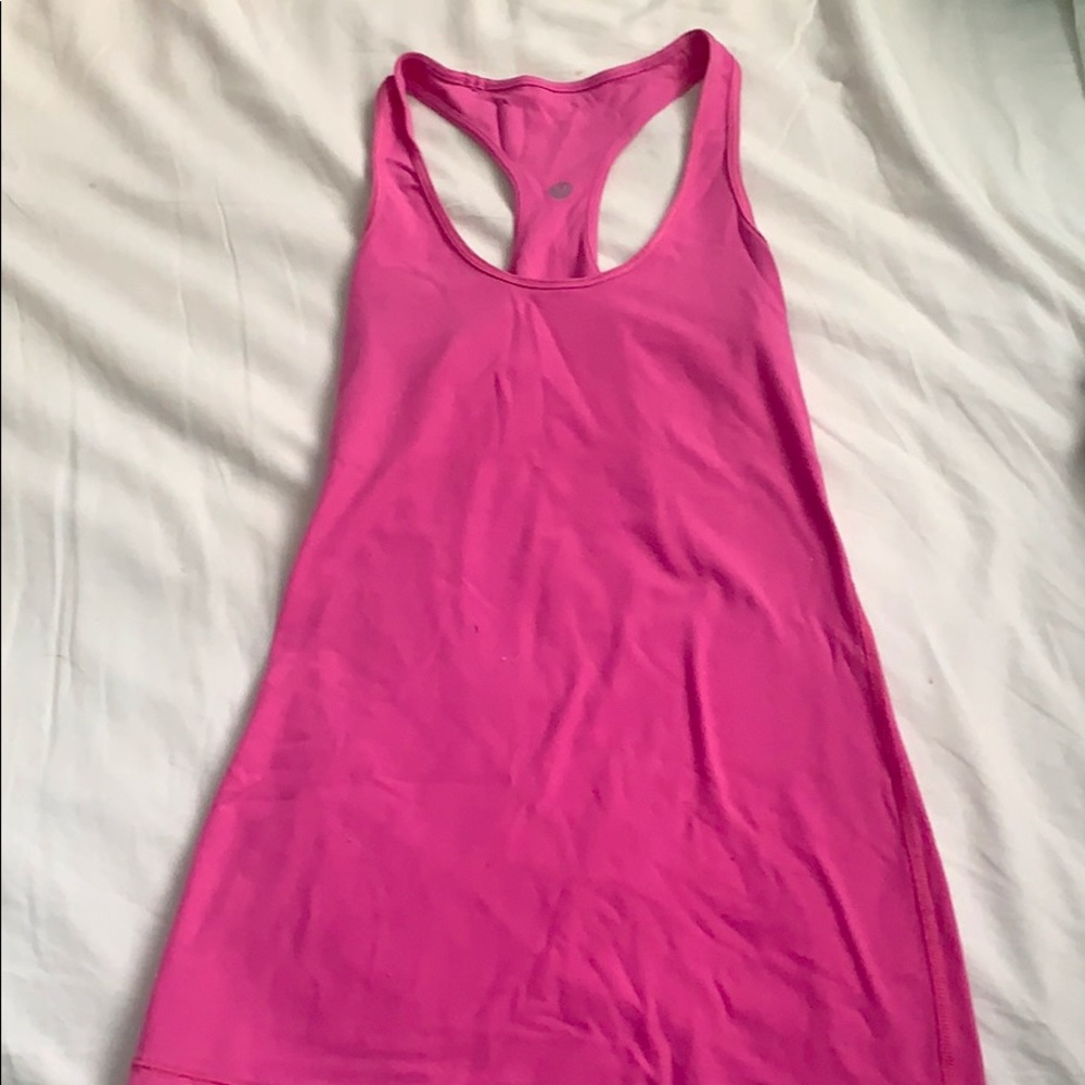 Lululemon Pink Racer Back Tank Top!!!SIZE 4!!